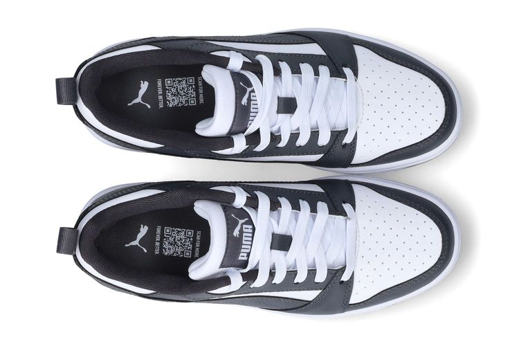 PUMA-REBOUND JR4-BLANC-ENFANTS-0003