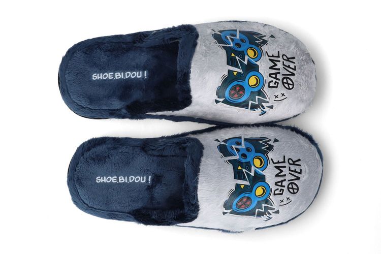 SHOE BI DOU-GALBY-GRIS-ENFANTS-0003