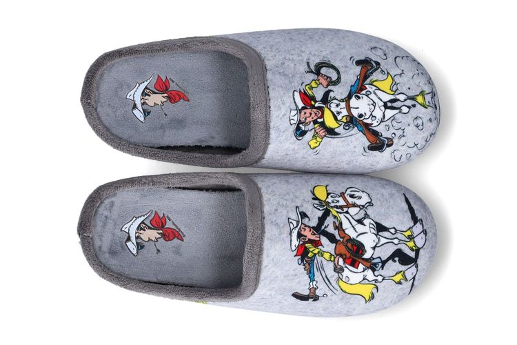 LA MAISON DE L'ESPADRILLE     -LUCKYLUKE J-GRIS-ENFANTS-0003