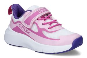 Geox Meisjes J Gisli Girl Sneakers, Black Champagne, 27 EU