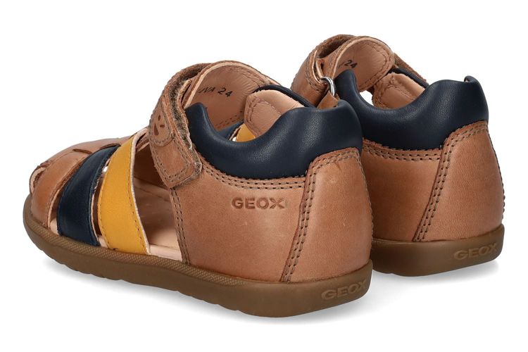 GEOX-MACCHIA BA1-COGNAC-ENFANTS-0002