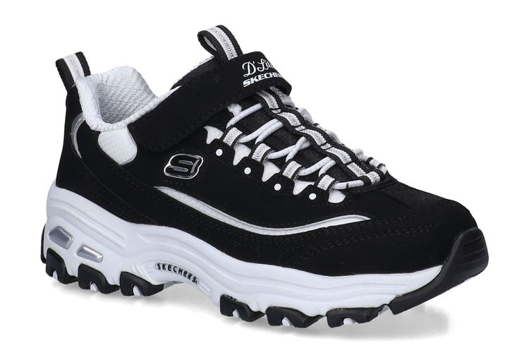 SKECHERS-DLITES 1-ZWART-ENFANTS-0001