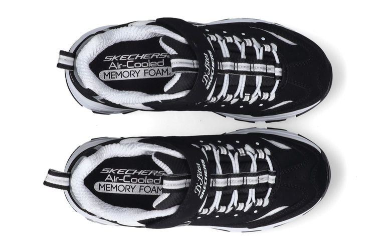 SKECHERS-DLITES 1-ZWART-ENFANTS-0003
