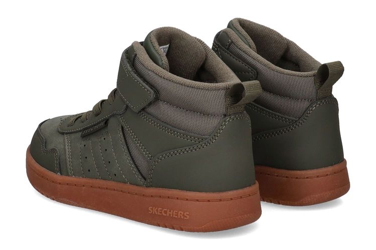 SKECHERS-QUICK HI 2-KAKI-ENFANTS-0002