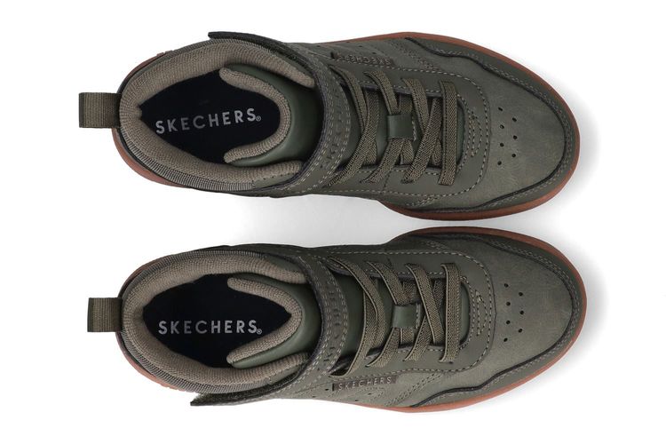SKECHERS-QUICK HI 2-KAKI-ENFANTS-0003