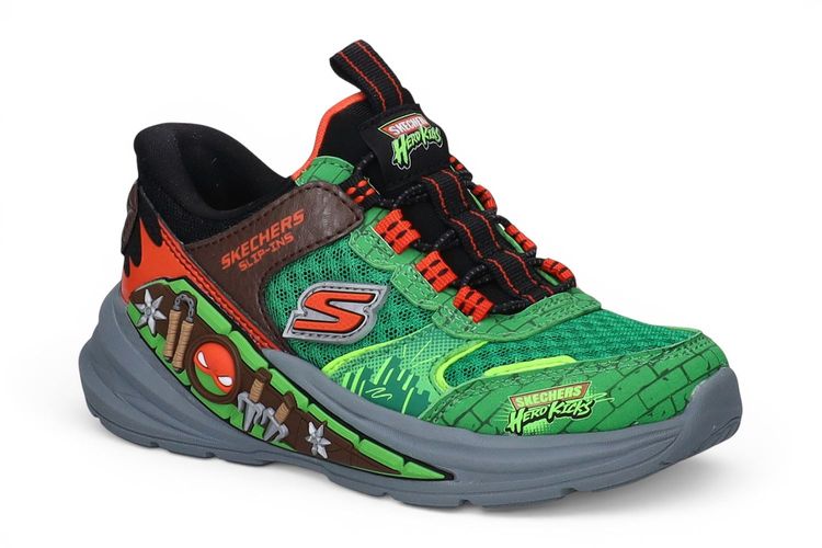SKECHERS-HYPER QUEST-GREEN-ENFANTS-0001