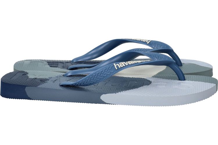 HAVAIANAS-TOP LOGO-BLEU/GRIS-MIXTE-0005