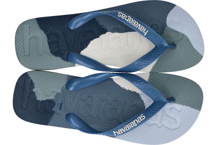 HAVAIANAS-TOP LOGO-BLEU/GRIS-MIXTE-0006