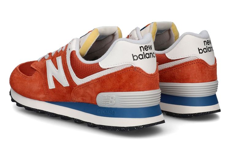 NEW BALANCE-U574 VPA-ORANGE-MIXTE-0002