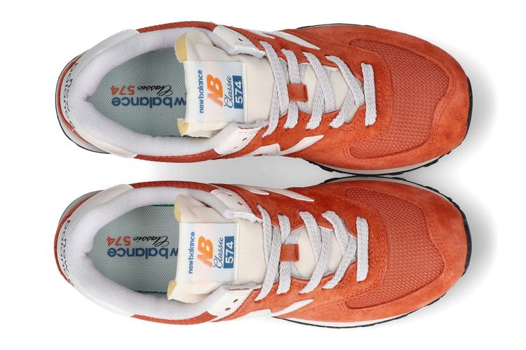 NEW BALANCE-U574 VPA-ORANGE-MIXTE-0003