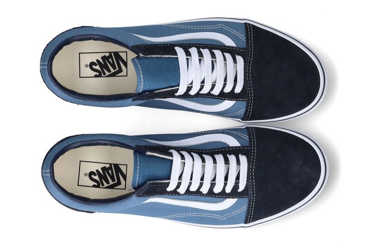 VANS-OLD SKOOL 2-MARINE-MIXTE-0003