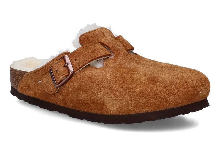 BIRKENSTOCK-BOSTON FUR-COGNAC-MIXTE-0001
