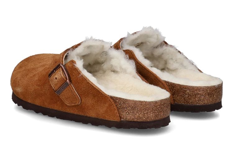 BIRKENSTOCK-BOSTON FUR-COGNAC-MIXTE-0002