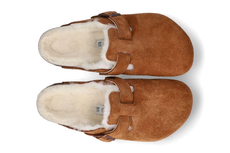 BIRKENSTOCK-BOSTON FUR-COGNAC-MIXTE-0003