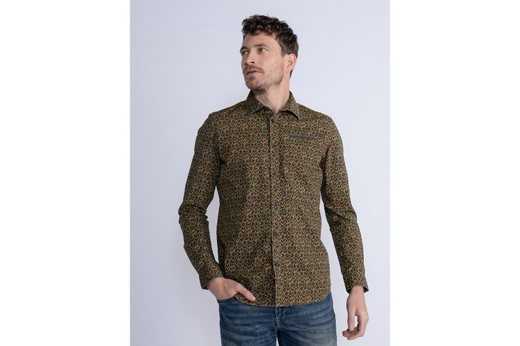 PETROL INDUSTRIES HOMME-SIL404-COGNAC-TEXTILE-0002