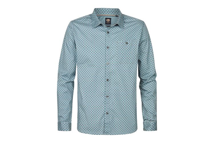 PETROL INDUSTRIES HOMME-SIL407-BLEU-TEXTILE-0001