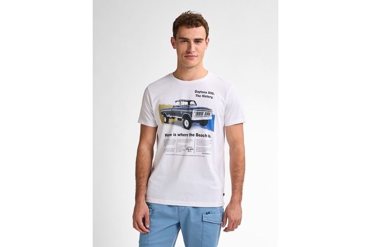 PETROL INDUSTRIES HOMME-TSR604-BLANC-TEXTILE-0002