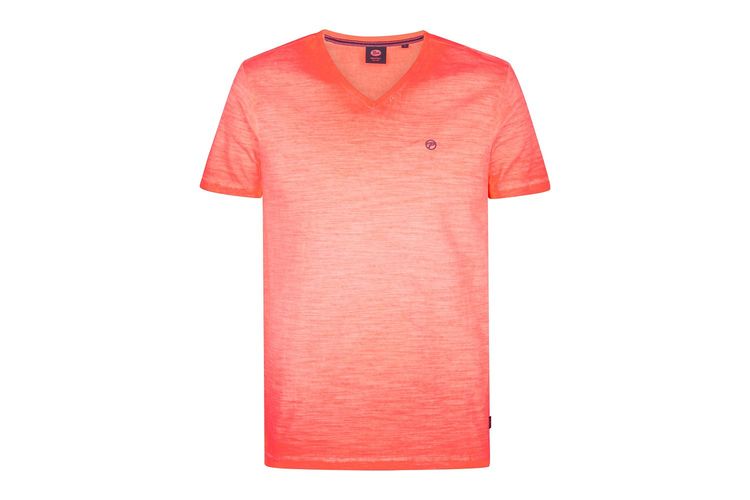 PETROL INDUSTRIES HOMME-TSV662-ORANGE-TEXTILE-0001