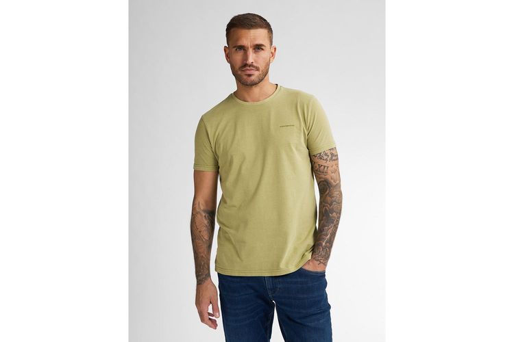 PETROL INDUSTRIES HOMME-TSR617-VERT-TEXTILE-0002