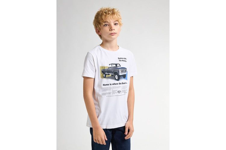 PETROL INSDUSTRIES ENFANT-TSR604-BLANC-TEXTILE-0002