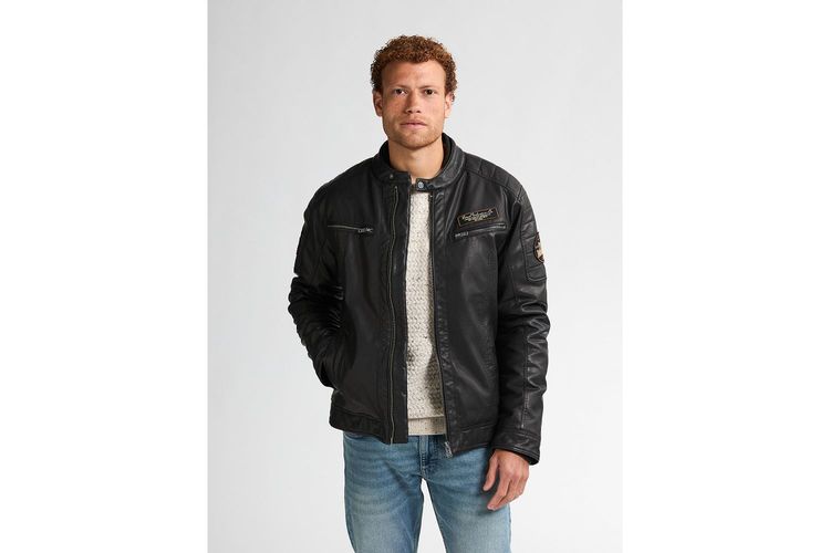 PETROL INDUSTRIES HOMME-JAC106-NOIR-TEXTILE-0002