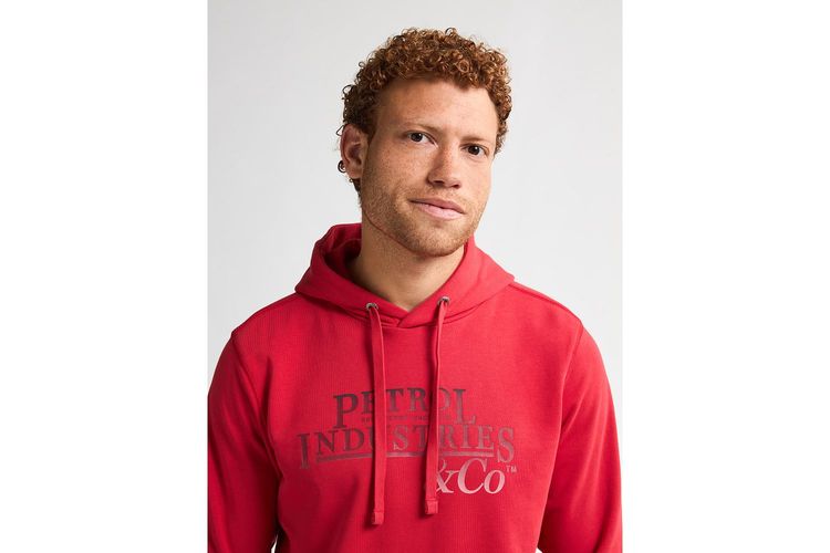 PETROL INDUSTRIES HOMME-SWH302-ROUGE-TEXTILE-0004