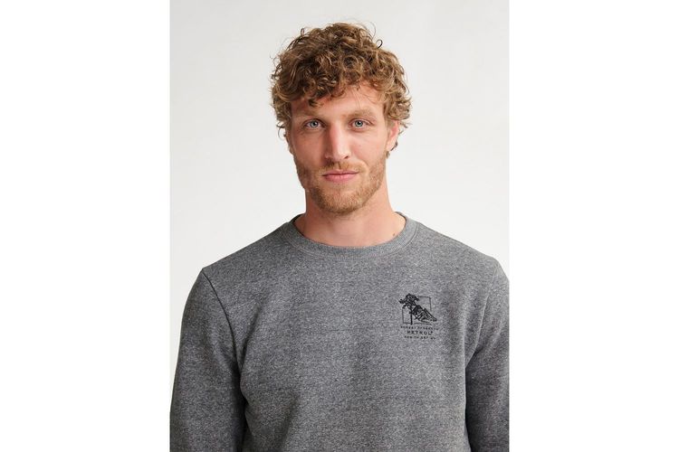 PETROL INDUSTRIES HOMME-SWR309-GRIS-TEXTILE-0004