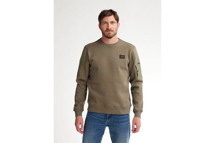 PETROL INDUSTRIES HOMME-SWR322-GRIS-TEXTILE-0002