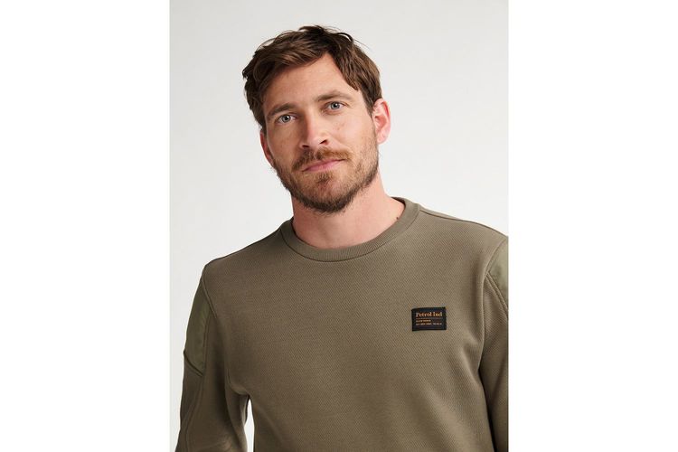 PETROL INDUSTRIES HOMME-SWR322-GRIS-TEXTILE-0004