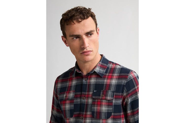 PETROL INDUSTRIES HOMME-SIL428-ROUGE-TEXTILE-0004