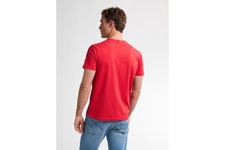 PETROL INDUSTRIES HOMME-TSR602B-ROUGE-TEXTILE-0003