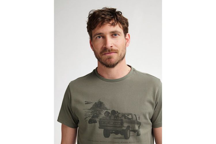 PETROL INDUSTRIES HOMME-TSR601-GRIS-TEXTILE-0004