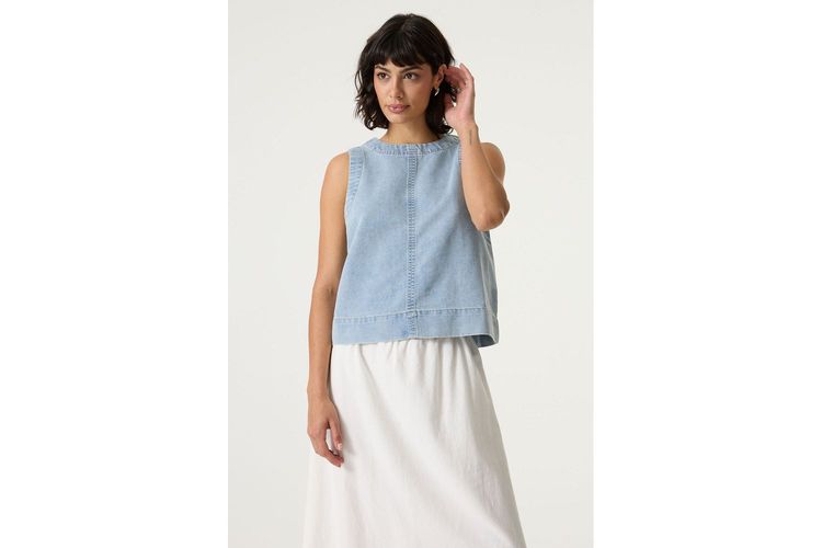 GARCIA DAME-Q260028-BLUE-TEXTILE-0002