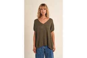 MOLLY BRACKEN-LA1978EP-KHAKI-TEXTILE-0001