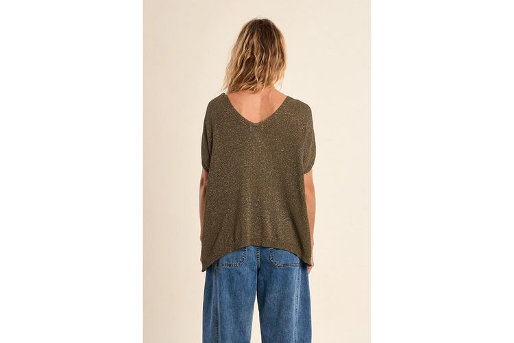 MOLLY BRACKEN-LA1978EP-KHAKI-TEXTILE-0002