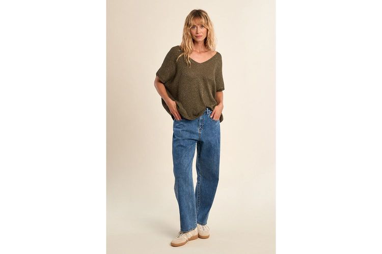 MOLLY BRACKEN-LA1978EP-KHAKI-TEXTILE-0004