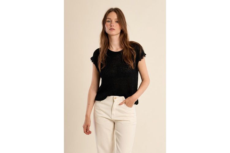 MOLLY BRACKEN-LA1961EP-BLACK-TEXTILE-0001