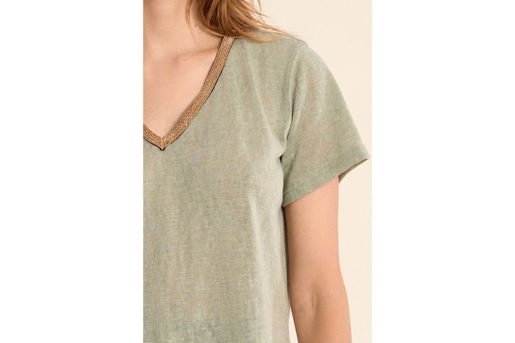 MOLLY BRACKEN-T427EP.1-KAKI-TEXTILE-0005
