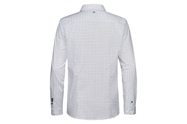 PETROL INDUSTRIES HOMME-SIL407-BLANC-TEXTILE-0002