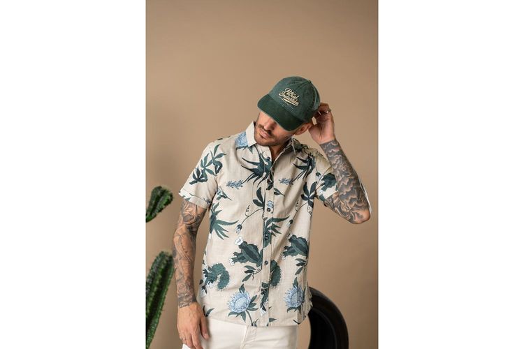 PETROL INDUSTRIES HOMME-SIS408-BEIGE-TEXTILE-0004