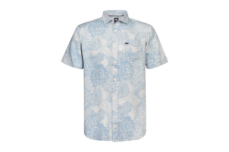 PETROL INDUSTRIES HOMME-SIS435-BLEU-TEXTILE-0001