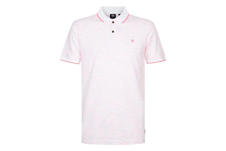 PETROL INDUSTRIES HOMME-POL922-BLANC-TEXTILE-0001