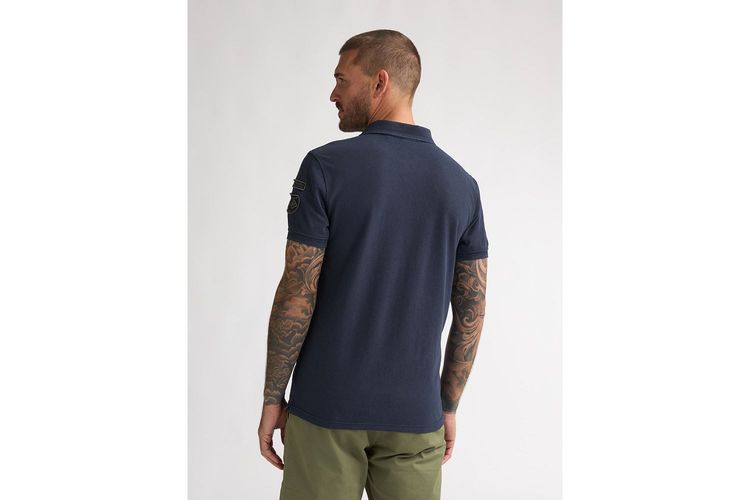 PETROL INDUSTRIES HOMME-POL912-MARINE-TEXTILE-0004