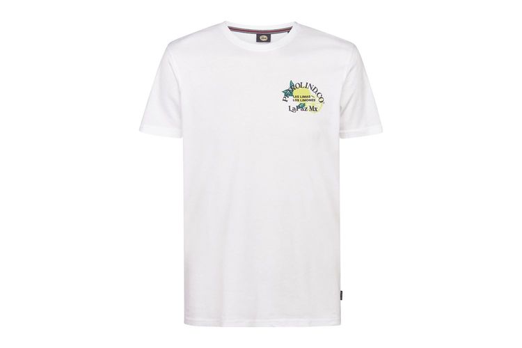 PETROL INDUSTRIES HOMME-TSR629A-BLANC-TEXTILE-0001