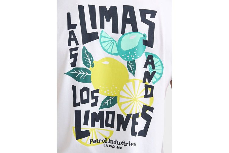 PETROL INDUSTRIES HOMME-TSR629A-BLANC-TEXTILE-0004