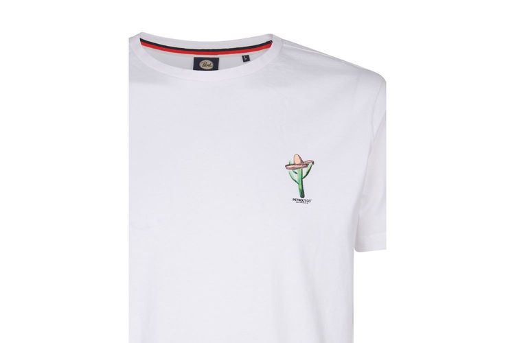 PETROL INDUSTRIES HOMME-TSR155-BLANC-TEXTILE-0003