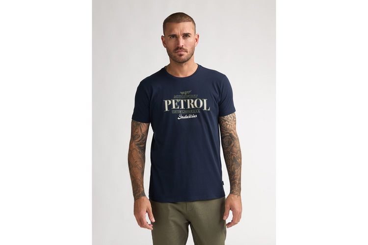 PETROL INDUSTRIES HOMME-TSR600-BLEU-TEXTILE-0002