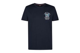 PETROL INDUSTRIES HOMME-TSR625B-NAVY-TEXTILE-0001