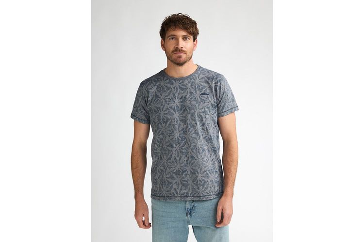 PETROL INDUSTRIES HOMME-TSR650-BLEU-TEXTILE-0002