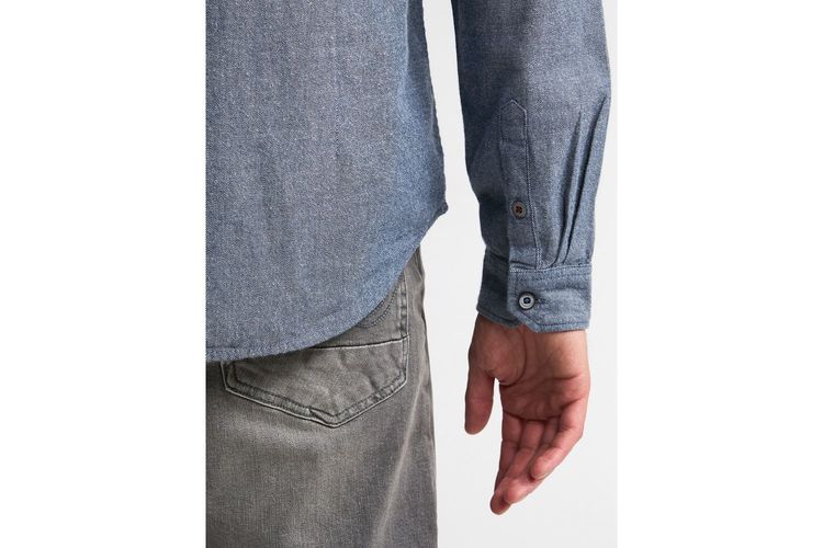 PETROL INDUSTRIES HOMME-SIL406-BLEU-TEXTILE-0004